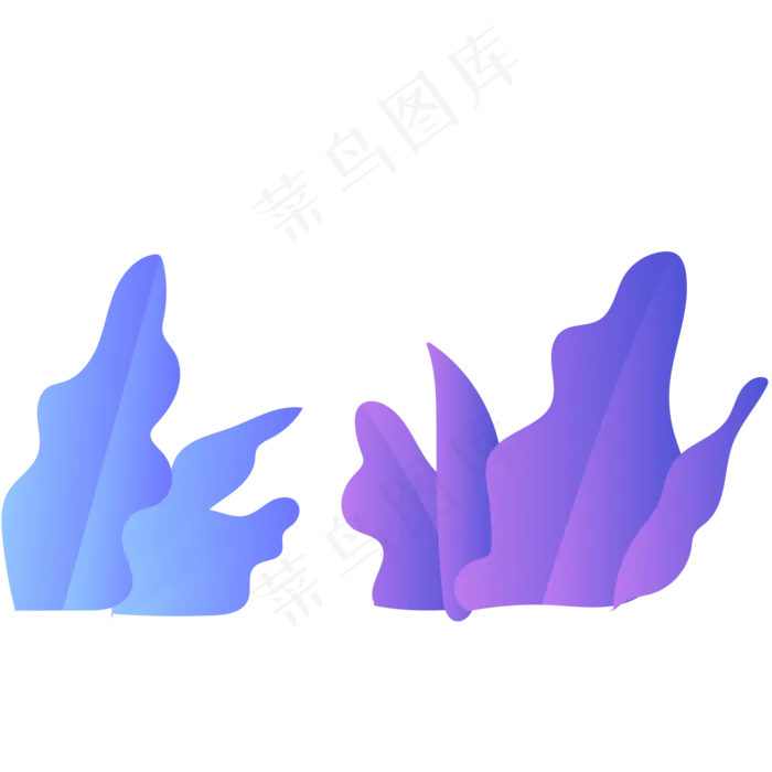 叶子春季自然植物(2000X2000(DPI:300))psd模版下载