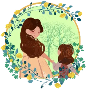 母亲节母爱慈爱温情妈妈五月PNG