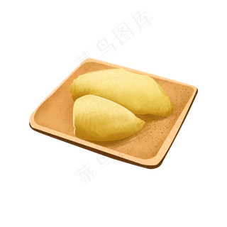 黄色榴莲果肉水果健康天然无公害