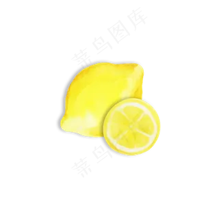 手绘水果之柠檬