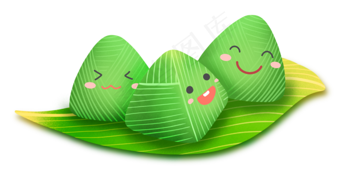 端午节可爱粽子