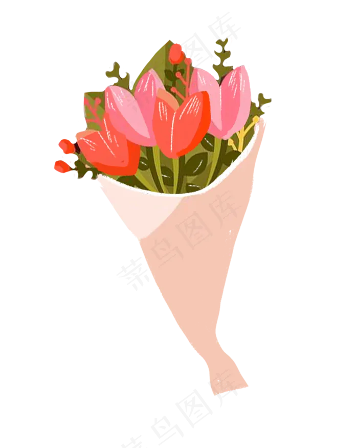 情人节鲜花花束素材