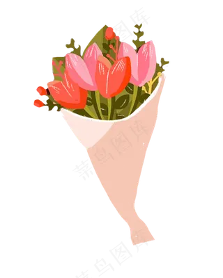 情人节鲜花花束素材