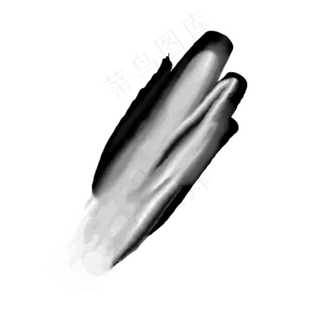 水墨中国风毛笔笔刷