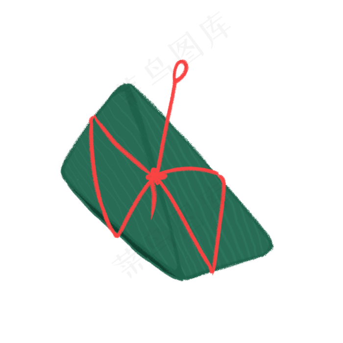 红丝带粽子