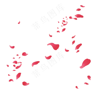 粉色免扣玫瑰花瓣