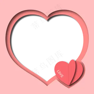 母亲节边框心连心 母亲节边框心连心