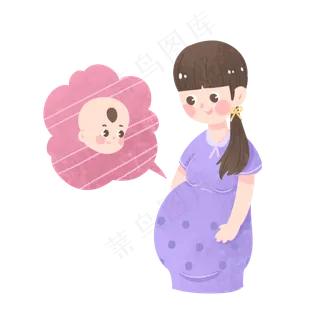 母亲节怀孕宝宝妈妈