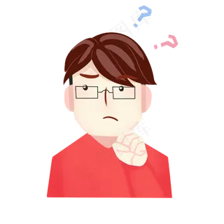 问号免扣儿童素材手绘疑问,免抠元素