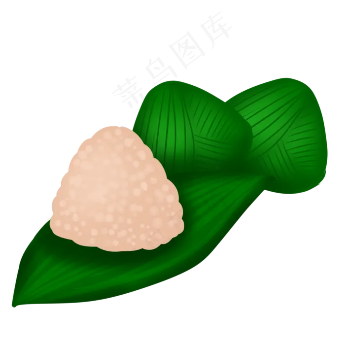 端午粽子白色饭团(2000X2000(DPI:299))psd模版下载