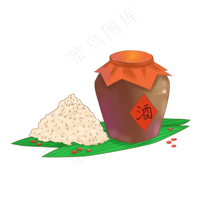 端午节食物粽子(2000X2000(DPI:300))psd模版下载