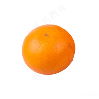 一个橙子（png免抠）