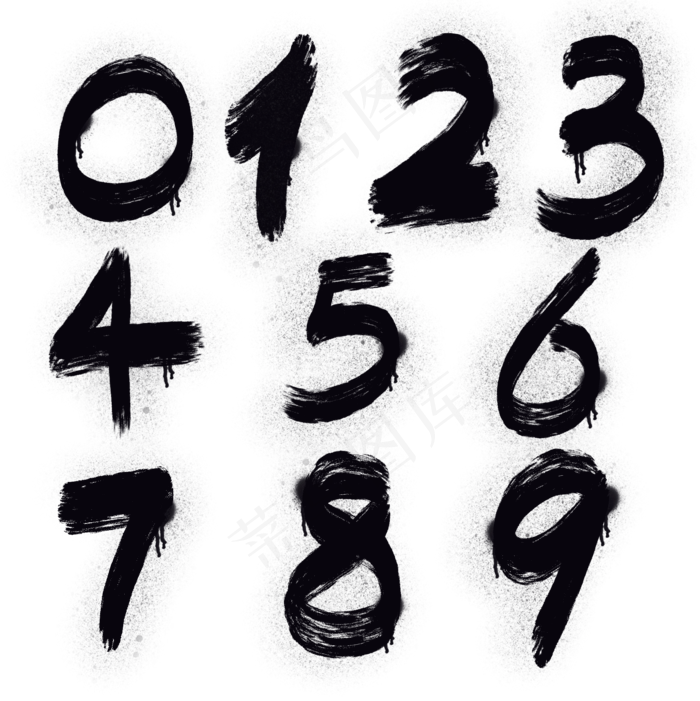 阿拉伯艺术数字