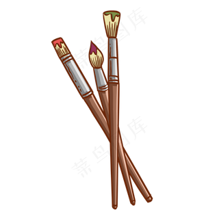 绘画培训班画笔笔刷5