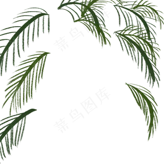 卡通植物枝条下载