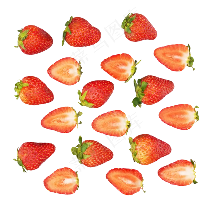 美味水果奶油草莓(2000X2000(DPI:300))