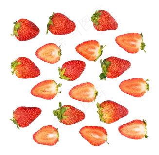 美味水果奶油草莓