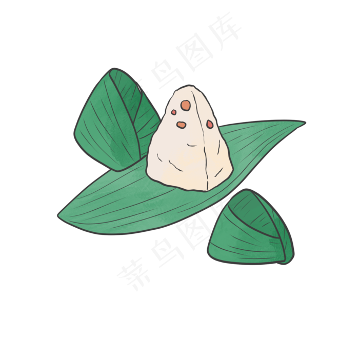 端午节传统食物粽子(2000X2000(DPI:300))psd模版下载