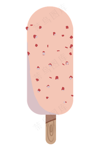 夏日手绘奶油雪糕