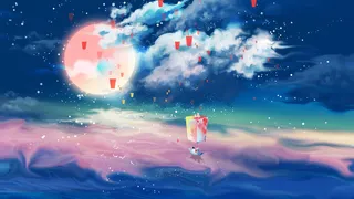 中秋节月圆与共佳人和睦