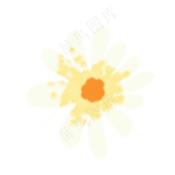 春天白色鲜花下载(2000X2000(DPI:300))psd模版下载