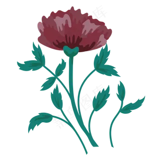 绿枝的叶子免抠图