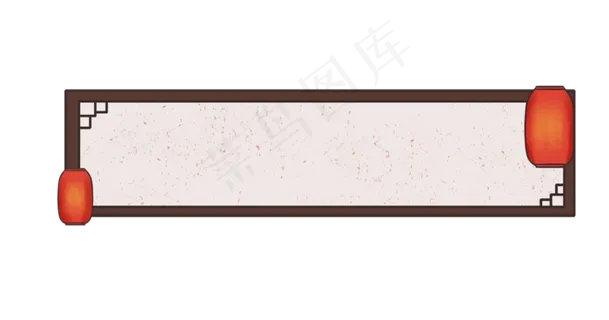 中式灯笼标题框 中式灯笼标题框