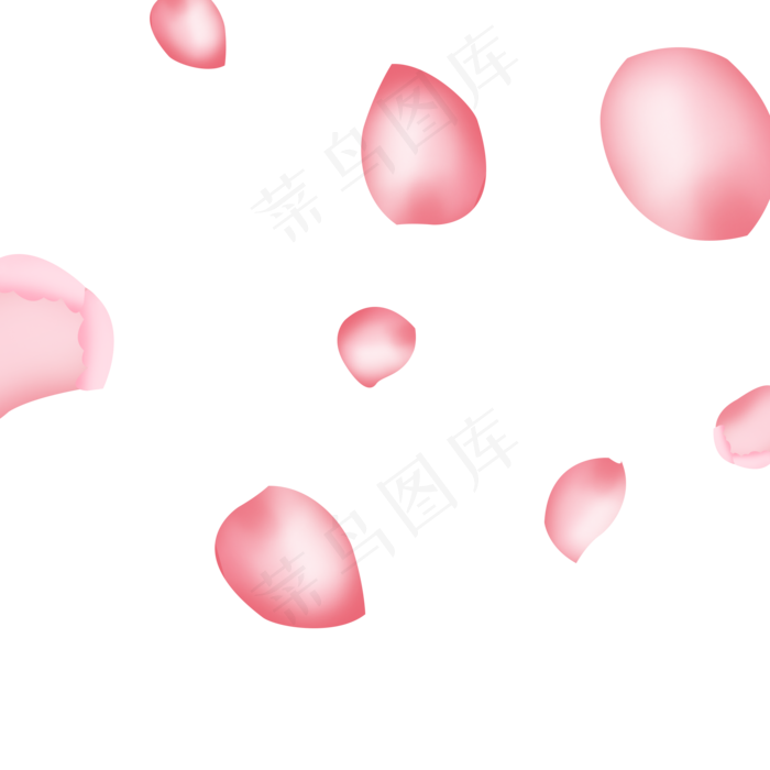 花瓣粉色玫瑰花瓣