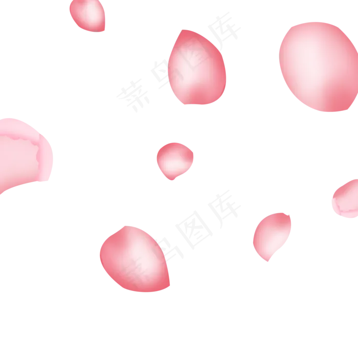 花瓣粉色玫瑰花瓣(2000X2000(DPI:300))psd模版下载
