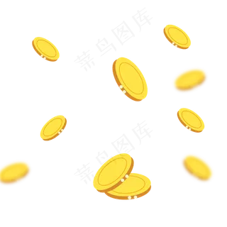 金黄色漂浮钱币618年中大促