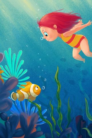 手绘厚涂六一儿童节