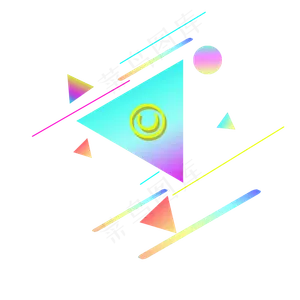简约科技渐变矢量图