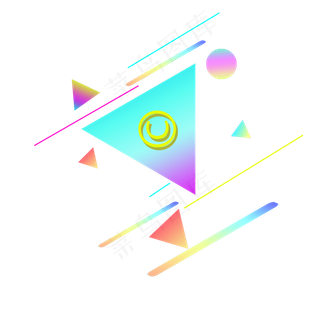 简约科技渐变矢量图