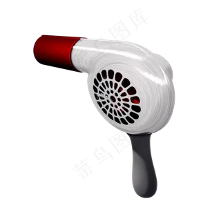 精致老式电吹风png图