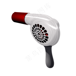 精致老式电吹风png图