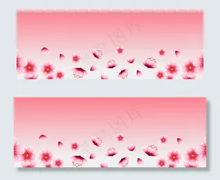 新春上新樱花banner