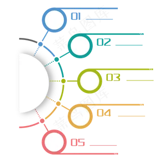 商务矢量ppt图表设计,免抠元素