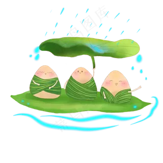 端午节卡通粽子