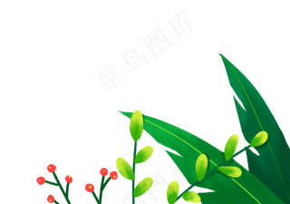 小清新大自然绿色植物