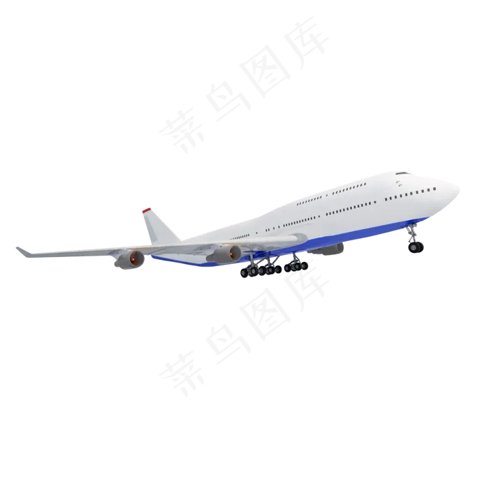 仿真客机png图,免抠元素(2000X2000(DPI:300))psd模版下载
