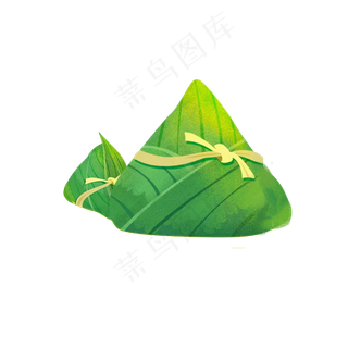 端午节绿色的大粽子素材