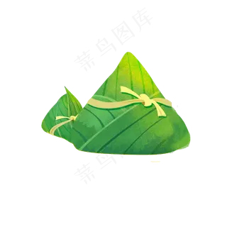 端午节绿色的大粽子素材