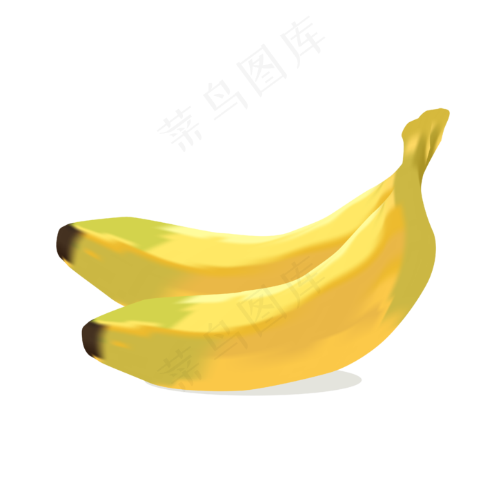 香蕉水果黄色