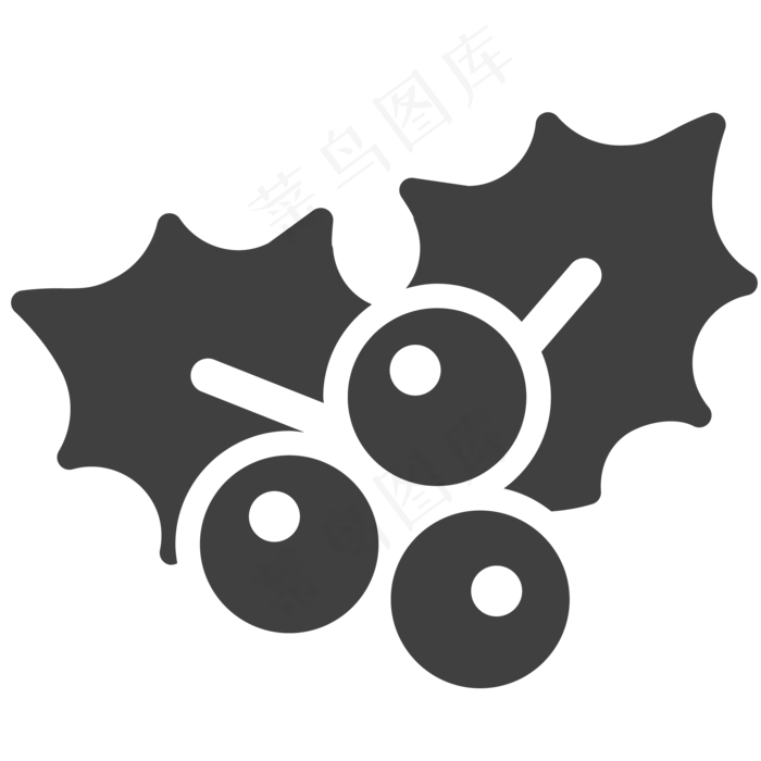 圣诞节日装饰(2000X2000(DPI:300))psd模版下载