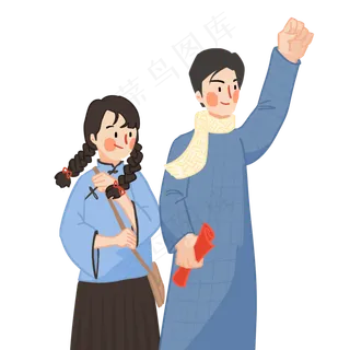 五四青年节正能量学生