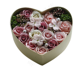 情人节甜蜜玫瑰鲜花礼盒