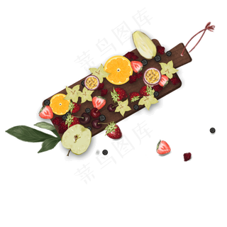 新鲜的水果免抠图