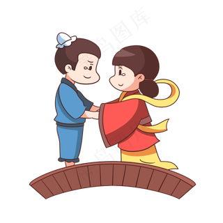 七夕情侣牛郎织女