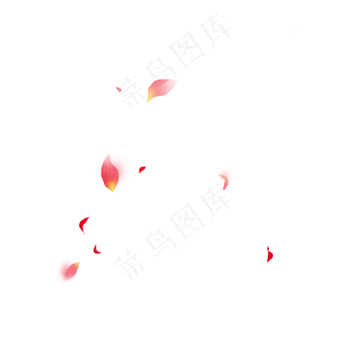 花瓣漂浮(2000X2000(DPI:300))psd模版下载