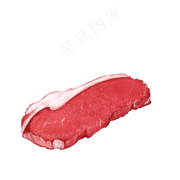 红色肉类猪肉猪排食材美食美味手,免抠元素(2000*2000px)psd模版下载